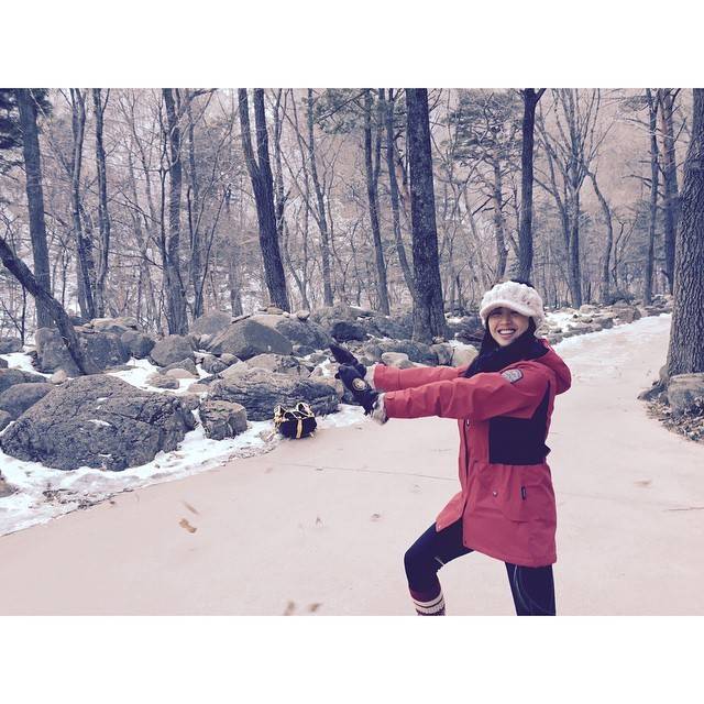 등산을 좋아한다는 김민정.jpg | 인스티즈