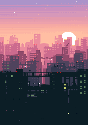 8비트로 보는 세상.jpg | 인스티즈