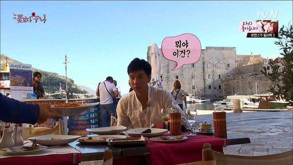 [꽃보다누나] 적게 먹는 여배우들 사이에서 이승기.jpg | 인스티즈