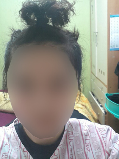 여고생의 집에서 하는 앞머리파마 | 인스티즈