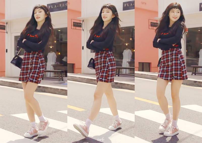 신발 모델 아이린.gif | 인스티즈