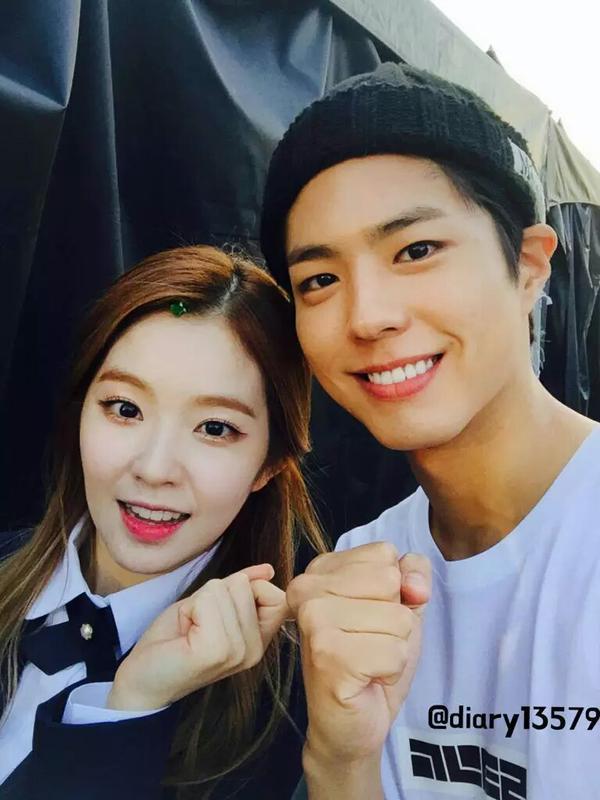 뮤뱅에서 우결 찍었던 박보검&아이린.JPGIF | 인스티즈