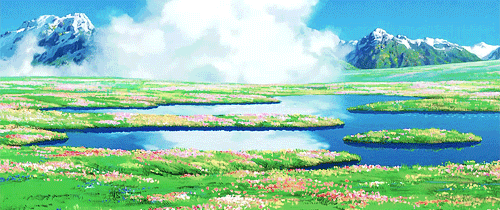 아름다운 애니메이션 배경.gif | 인스티즈