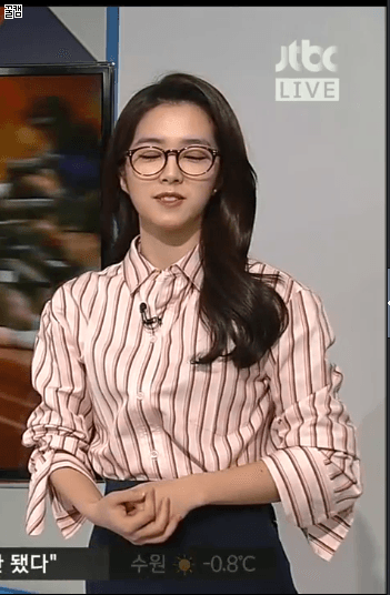 강지영 아나운서 안경 브랜드.jpgif | 인스티즈