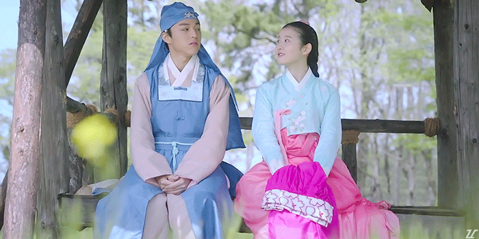 [7일의왕비] 한 폭의 수채화같던 청량하고 풋풋한 어린 채경과 진성대군 .jpgif (데이터주의) | 인스티즈