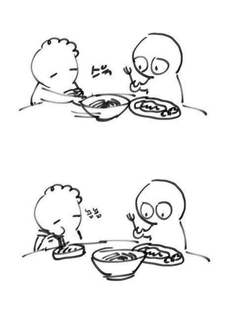 할머니의 냉면 한 입.jpg | 인스티즈