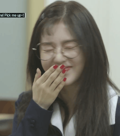 도시락 먹방하는 아이린.gif | 인스티즈