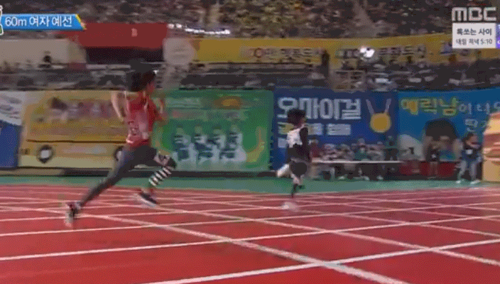 아육대 출전한 모든대회에서 개인전 달리기 메달 딴 여자 아이돌 | 인스티즈