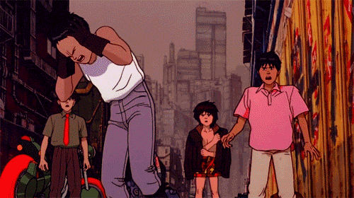 80년대 일본버블경제 산물중 하나인 애니메이션 '아키라'.gif | 인스티즈