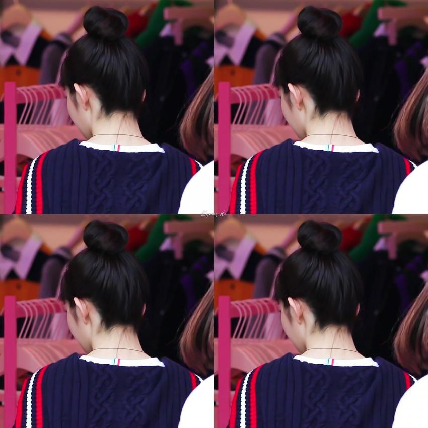 쫌많이 귀여웠던 똥머리 아이린.jpg | 인스티즈