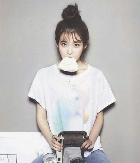 아이유 단발&똥머리 vs 긴생머리 | 인스티즈