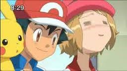 [포켓몬스터] 고자 지우를 좋아하는 티를 내는 세레나 .gif | 인스티즈