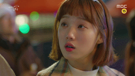 [역도요정김복주] 입덕부정기 끝낸 남사친의 직진과 여주의 첫키스.gif | 인스티즈