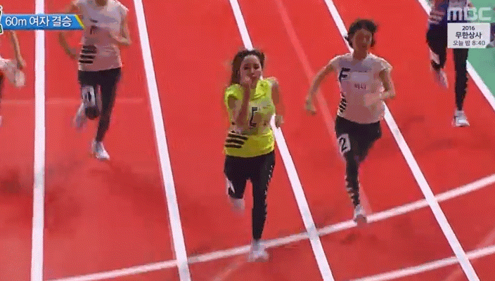 아육대 출전한 모든대회에서 개인전 달리기 메달 딴 여자 아이돌 | 인스티즈