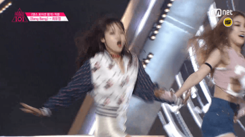 [프로듀스101] 최유정의 나쁜 손버릇 | 인스티즈