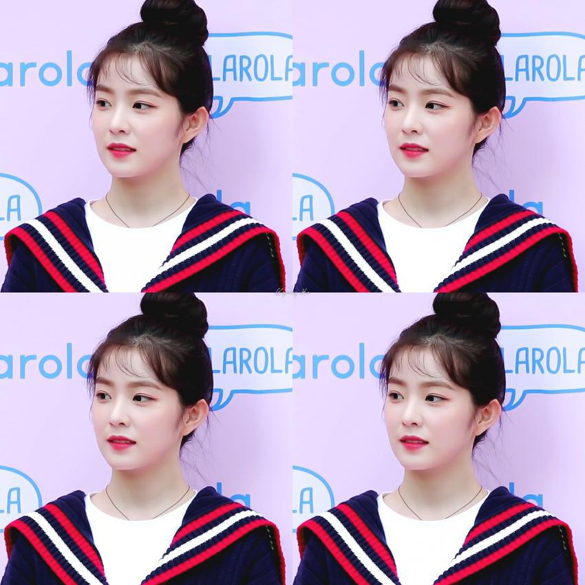 쫌많이 귀여웠던 똥머리 아이린.jpg | 인스티즈