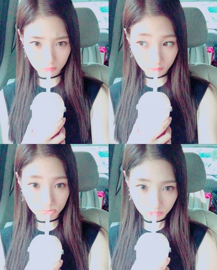 다이아- 화이트 채연 vs 블랙 채연 -아이오아이 | 인스티즈