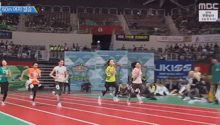 아육대 출전한 모든대회에서 개인전 달리기 메달 딴 여자 아이돌 | 인스티즈