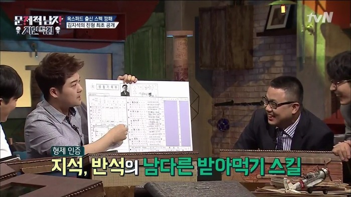 [문제적남자] ㅎㄷㄷㄷ한 스펙을 소유한 김지석 형.jpg | 인스티즈