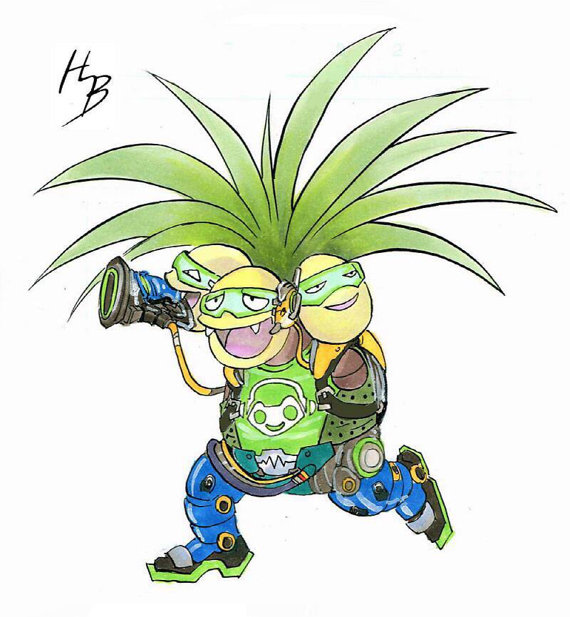 오버워치에 포켓몬을 씌우면 | 인스티즈