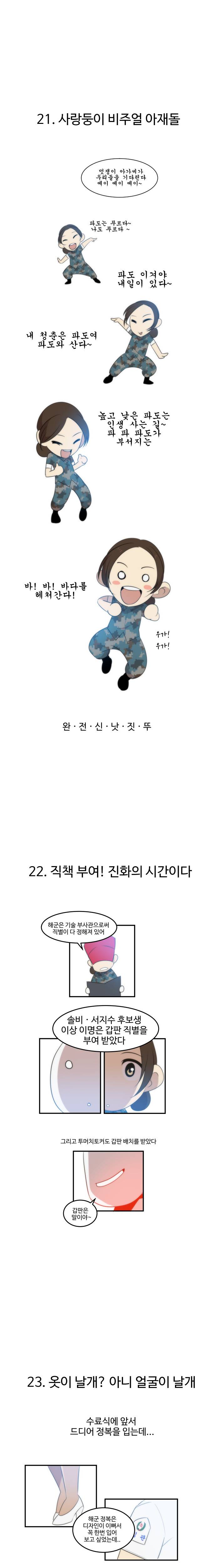 [러블리즈] 진짜사나이 나간 지수 만화 1 | 인스티즈