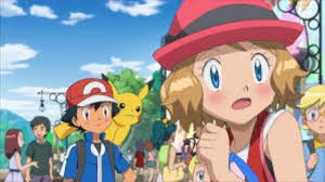 [포켓몬스터] 고자 지우를 좋아하는 티를 내는 세레나 .gif | 인스티즈