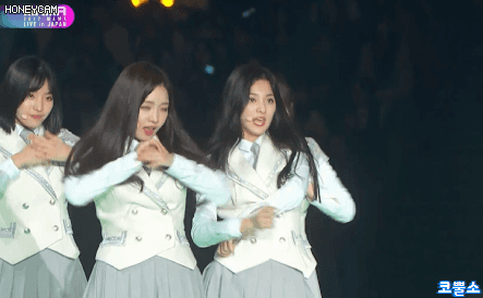 오늘 MAMA 프로미스 이나경.GIF | 인스티즈