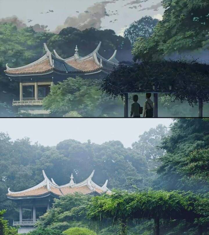 신카이마코토 전작 [언어의정원] 실제 배경 | 인스티즈