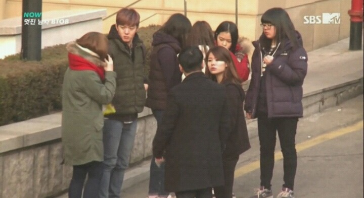 데이트폭력 몰래 카메라 대처하는 남자 아이돌 | 인스티즈