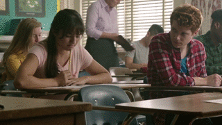 도서관 책상에 끄적거린 내 낙서에 누군가가 답장을 달아준다면? (반전주의) .BGM | 인스티즈