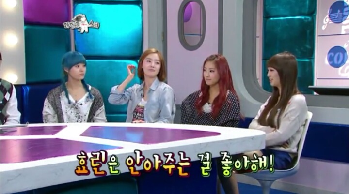 라스 시크릿 선화의 가장 좋아하는 스킨십 | 인스티즈