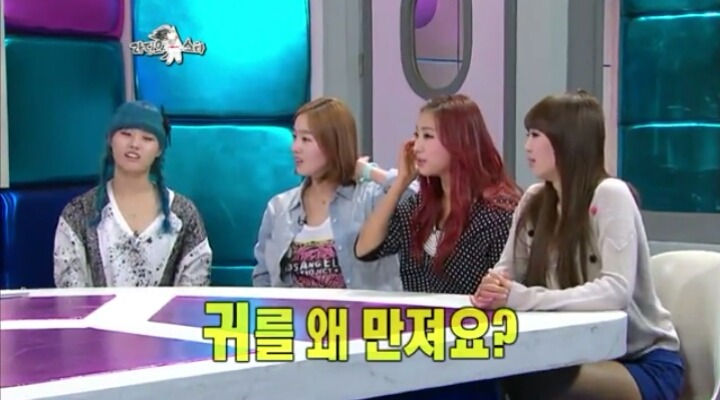 라스 시크릿 선화의 가장 좋아하는 스킨십 | 인스티즈