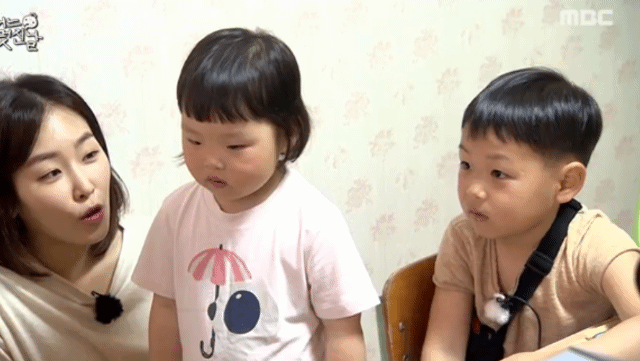 [무한도전] 낱말카드 놀이중 확고한 취향드러난 5살 채희.jpg | 인스티즈