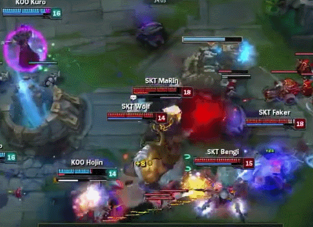 페이커 4경기 대장군 라이즈.gif | 인스티즈