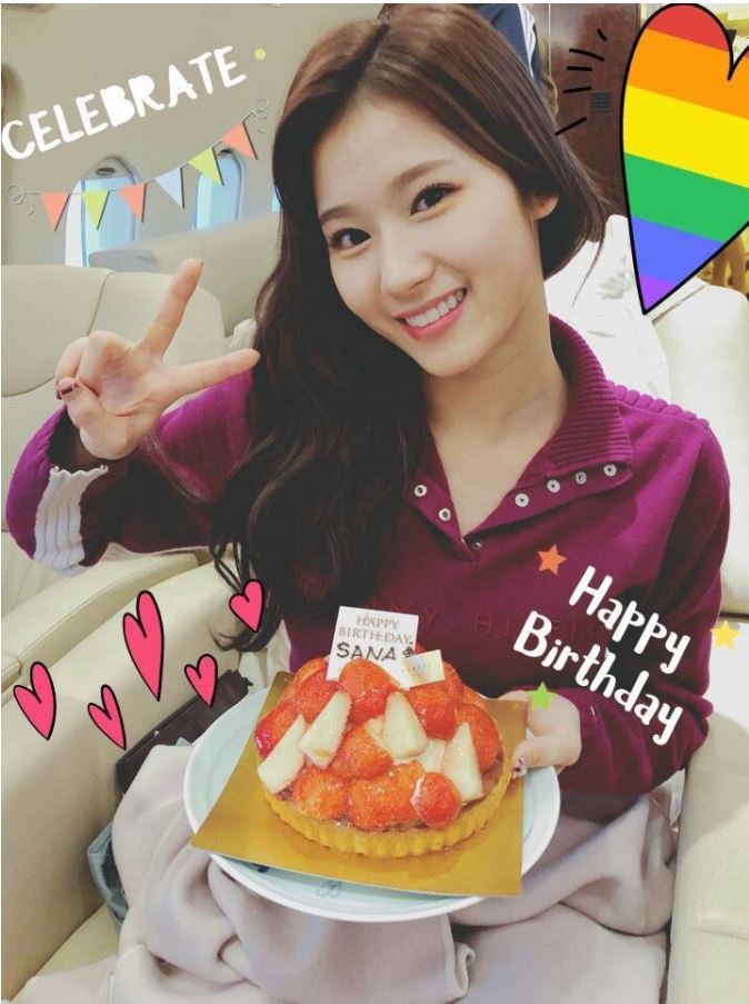 전세기에서 생일파티 하는 트와이스 | 인스티즈