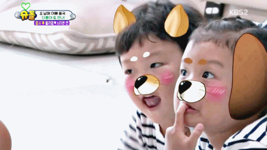 [슈돌] 우는 설아를 위해 강아지가 된 대박이 | 인스티즈