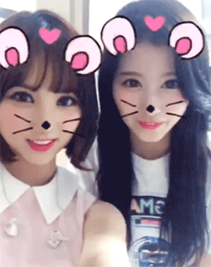 여자친구 인스타그램 은하 사나 | 인스티즈