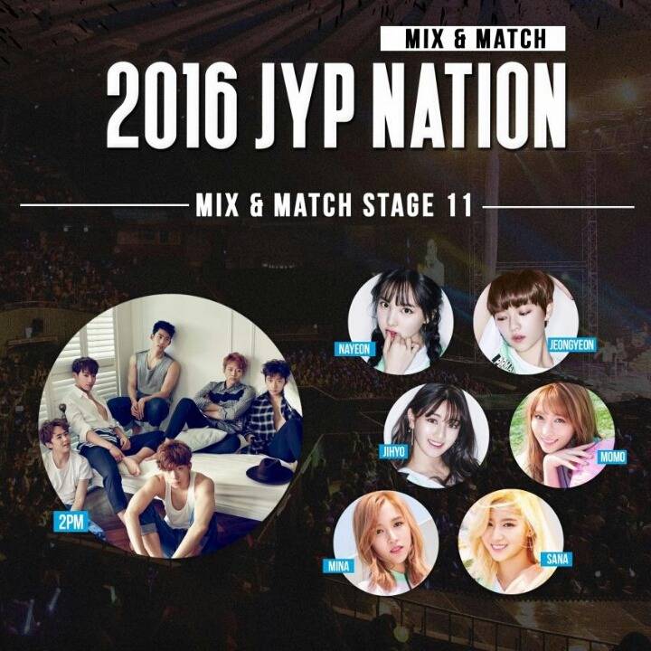 제왑 콘서트에서 합동무대하는 투피엠 트와이스.jpg | 인스티즈