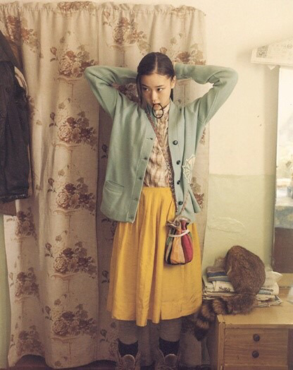 [패션] 한번쯤 입어보고싶다는 사람들이많은 취향저격 모리걸룩 | 인스티즈