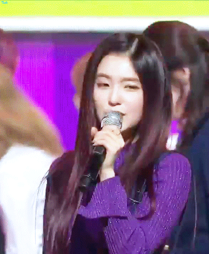 눈썹으로 노래하는 아이린.gif | 인스티즈