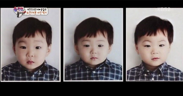 슈퍼맨이 돌아왔다 아기들 여권사진 모음.jpg | 인스티즈