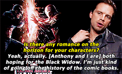 블랙위도우를 너무너무 좋아하는 윈터솔져 ㅁ_ㅂ | 인스티즈