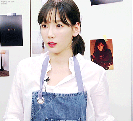 귀여운 태연.gif | 인스티즈