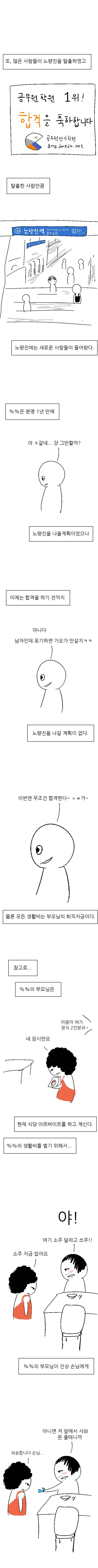 노량진 공무원 준비생의 현실.jpg | 인스티즈