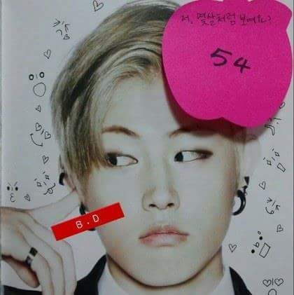 한 아이돌 그룹의 진짜 웃긴 팬싸 포스트잇 | 인스티즈