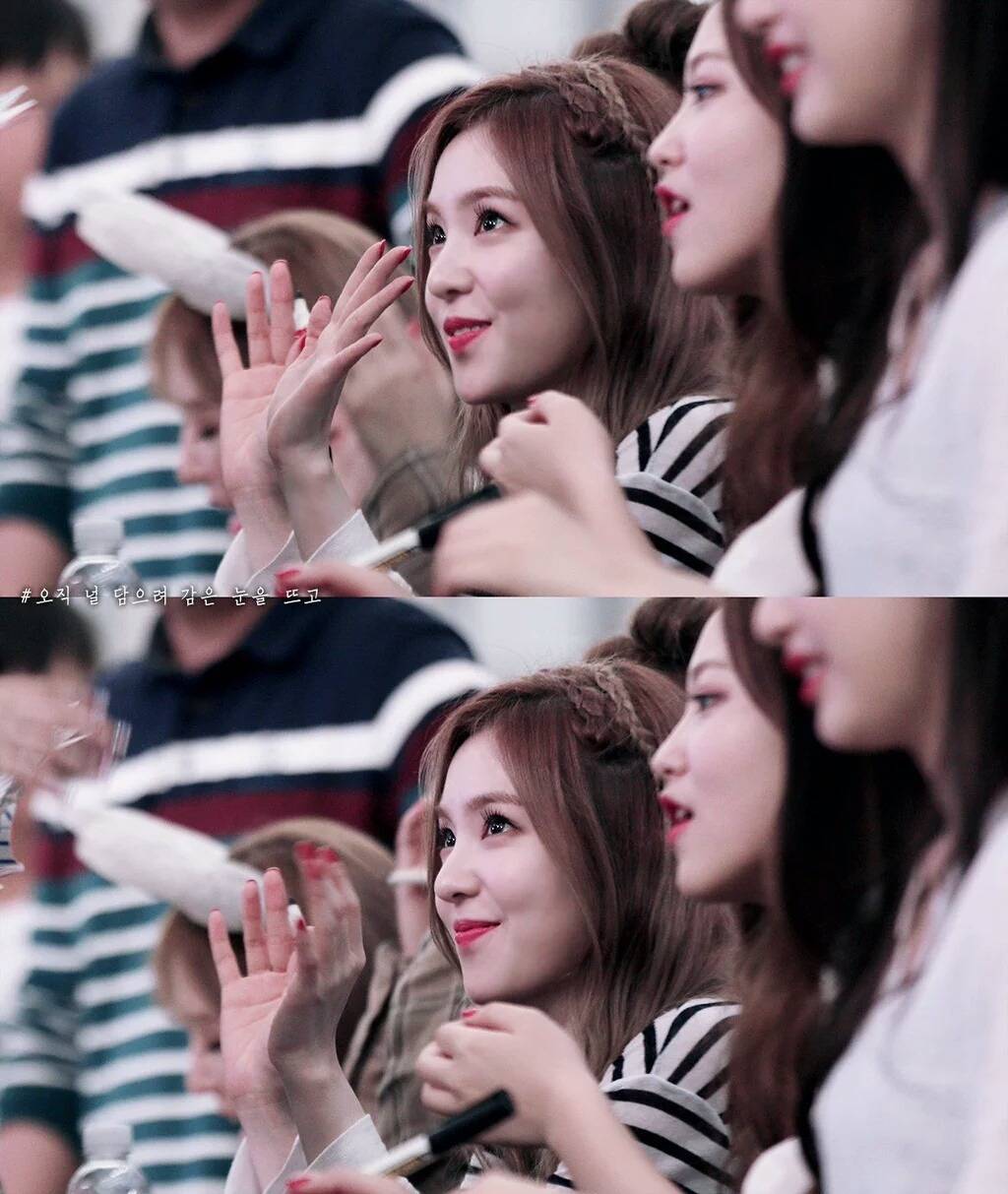 팬들 다정하게 보는 아이린.jpgif | 인스티즈