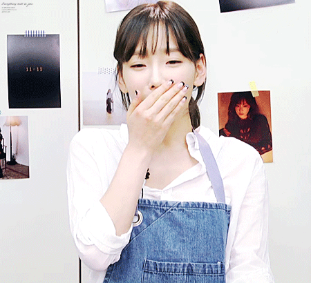 귀여운 태연.gif | 인스티즈