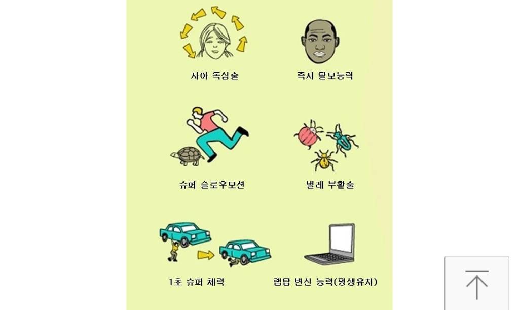 다음중 초능력 한가지만 고른다면? | 인스티즈