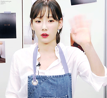 귀여운 태연.gif | 인스티즈
