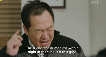 여친 아버지 앞에서 여친한테 키스했다가 개극딜 당하는 남주ㅋㅋㅋㅋ.gif | 인스티즈